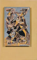 Josef Stoitzner-Millinger, Begegnung, 1959, mixed media on cardboard on panel; unframed