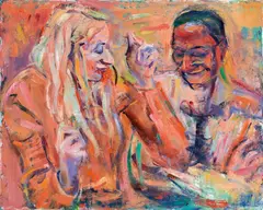 Untitled by Guido Katol, 1997, oil on canvas; unframed, offered Jun 2018