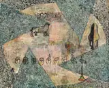 Richard Jurtitsch, Untitled, 1994, oil on canvas; unframed
