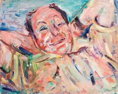 Untitled by Guido Katol, 1998, oil on canvas; unframed, offered Jun 2018