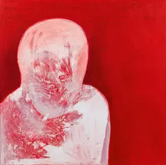 Sylvia K. Kummer, Herzzeit, 2013/14, mixed media on canvas; unframed