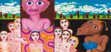 Robert Zeppel-Sperl, Untitled, oil on canvas; unframed