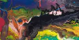 Flow by Gerhard Richter, 2013, on DIASEC mounted chromogenic-print on aluminium composite panel; unframed, sold Jun 2018