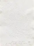 Günther Uecker, Hommage à Pierre Boulez, 1992, inscribed at the lower center: Hommage à Pierre Boulez