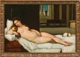 called Titian Tiziano Vecellio, Resting Venus, oil on canvas