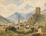 Jakob Alt, View of Meran