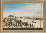 Balthasar Wigand, A horse race in Simmering