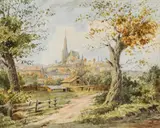 Karl Wenzel Zajicek, View of Vienna