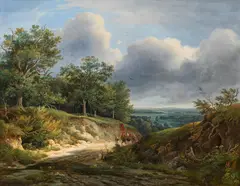 Wilhelm Steinfeld, The procession, 1846, oil on panel