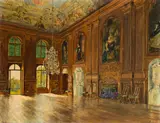 Josef Engelhart, Ahnensaal", Jarmeritz castle, Moravia