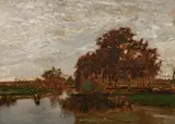Eugen Jettel, The forest of Fontainebleau, c. 1892, oil on panel