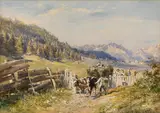 Edward Theodore Compton, Harvest season - Hochpustertal (South Tyrol)