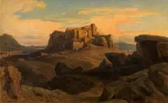 Joseph Hoffmann, Acropolis of Athens, c. 1857, oil on canvas