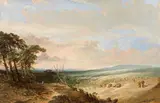 Alfred Montague, Harvest season, 1867, oil on canvas