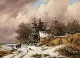 Remigius Adrianus Haanen, winter landscape