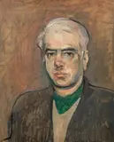 Arnold Clementschitsch, Self portrait