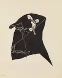 Karl Anton Fleck, Kopfkissen, 6 Holzschnitte