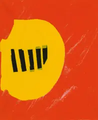 Richard Tuttle, Untitled, graphic reproduction, edition of 40 pieces; framed