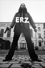 Erz by Jonathan Meese, 2007, photograph on Forex, overpainted, sold Feb 2018