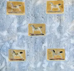 ¿ Y donde quedo la ninez ? by Juan Torcoletti, 1993, oil on canvas; framed, offered Feb 2018