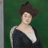 Emil Orlík, Portrait of a lady