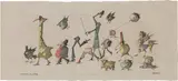 Paul Flora, Absurde Figuren