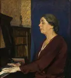 Broncia Koller-Pinell, Die Klavierspielerin