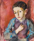 Max Oppenheimer, Portrait of a boy
