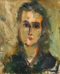 Jean ( Hans ) Egger, Portrait Signe, c. 1928, oil on canvas
