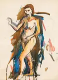 Herbert Boeckl, Standing female nude