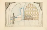 Koloman Moser, Set design to Hermann Bahrs "Das Liebes Protokoll
