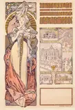 Alphonse Mucha, Poster: Austria auf der Weltausstellung Paris 1900, 1899, lithograph on paper