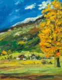 Karl Stark, Autumn landscape