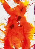 Franz Grabmayr, Tanzblatt, 2008, watercolour on paper; unframed