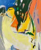 Leopold Ganzer, Untitled (from the "garden" series), 2005, acrylic on canvas; unframed