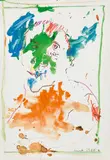 Otto Muehl, Untitled, 1985, mixed media on paper; unframed