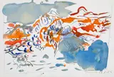 Otto Muehl, Untitled, 1985, mixed media on paper; unframed
