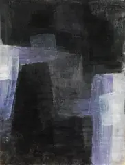 Walter Vopava, Untitled, 2012, acrylic on paper; framed