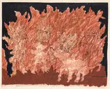 Peter Pongratz, Untitled, 1996, mixed media on paper; framed