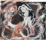 Untitled by Arnulf Rainer, 1976, mixed media, collage on canvas and cardboard; framed, sold Dec 2017