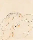 Markus Prachensky, Untitled, 1969, mixed media on paper; framed