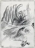 Günter Brus, Angst", cycle of nine