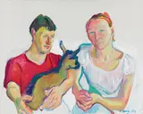 Maria Lassnig, married couple Resch