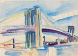 Maria Lassnig, Brooklyn Bridge