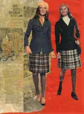 Franz West, Ihr neues Herbstkostüm, 1977, page of a magazine overpainted with gouache; framed