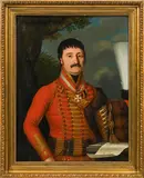 Daniel Mecséry de Tsoor (1759-1823) by Johann Baptist Lampi the younger, oil on canvas, offered Oct 2017