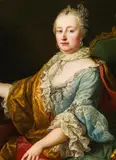 Portrait of Maria Theresia by follower of Martin van Meytens, oil on canvas, offered Oct 2017