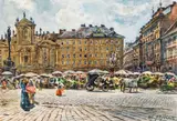 Karl Wenzel Zajicek, Vienna, market Am Hof