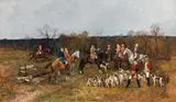 Antoni Piotrowski, Courtly hunting society