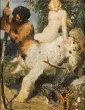 Alexander Rothaug, Centaur with Nymph